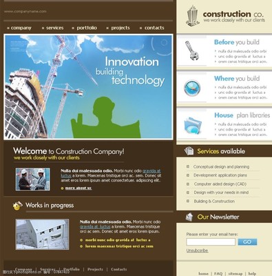 國外企業(yè)網(wǎng)站設(shè)計 以圖片與網(wǎng)頁構(gòu)筑品牌數(shù)字化堡壘